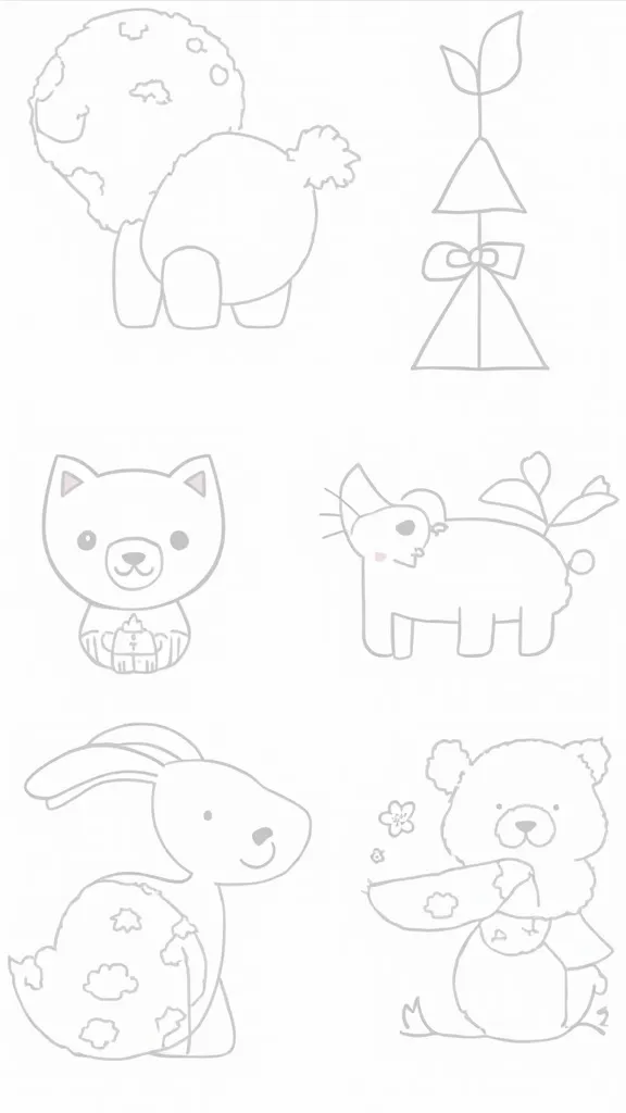 coloriage animal mignon